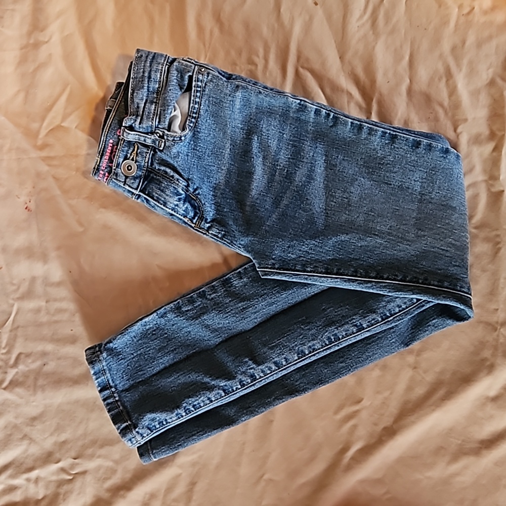 The Childrens' Place Skinny Blue Denim Jeans - Picture 2 of 5